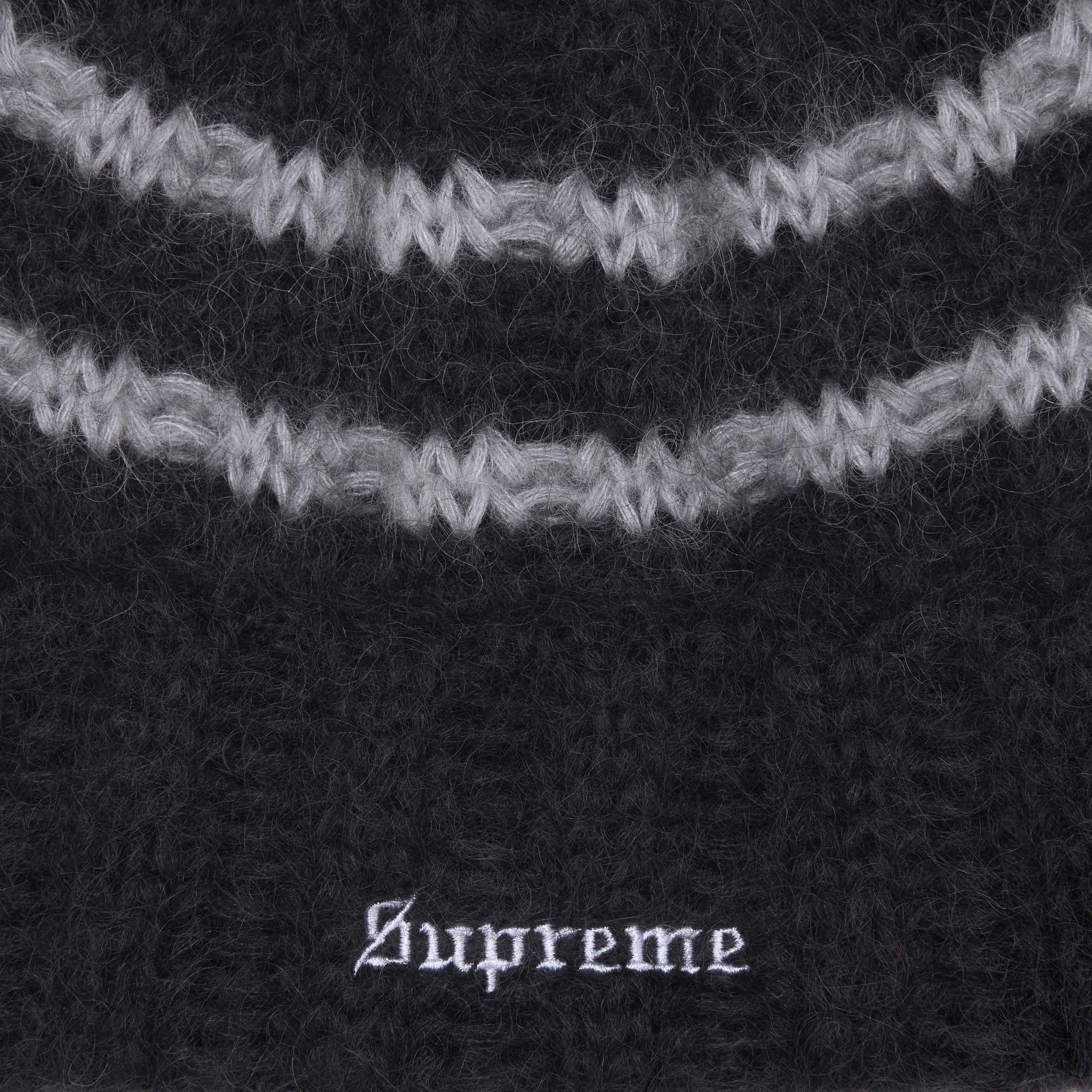 Brushed Stripe Beanie view 3